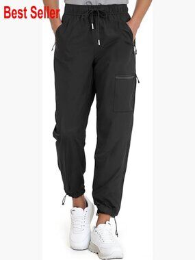 Waterproof Hiking Pants Quick Dry UPF 50+ Stretch Cargo Work Pants